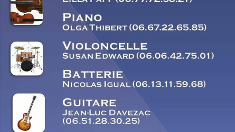 Mauvezin - Cours de musique