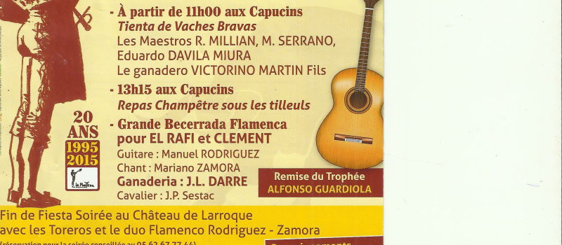 GIMONT- 9ème RENCONTRES MUSICALES ET TAURINES