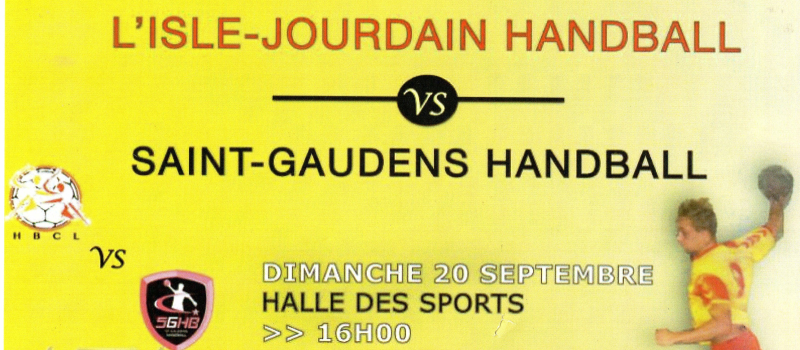 L'ISLE-JOURDAIN - HANDBALL -