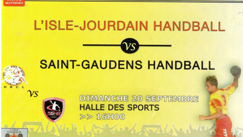 L'ISLE-JOURDAIN - HANDBALL -