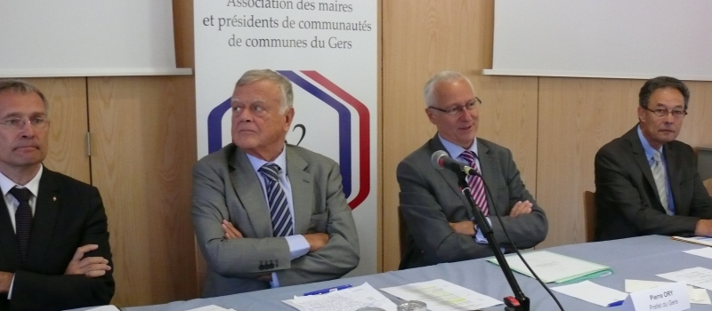 L'ASSOCIATION DES MAIRES A TENU SON ASSEMBL