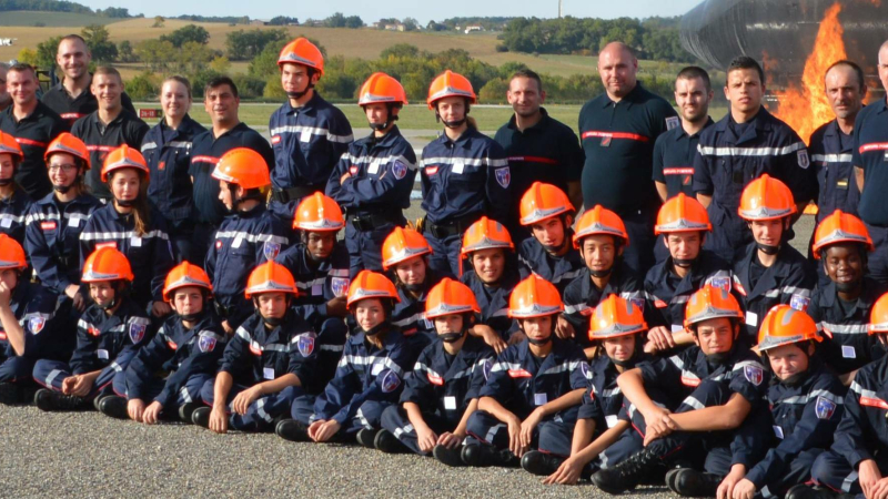 AUCH Les Jeunes sapeurs pompiers gersois ont bien man