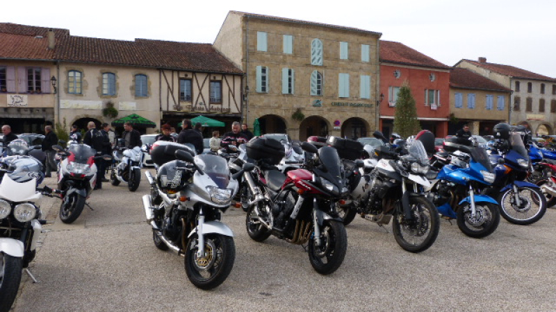 Des motards généreux