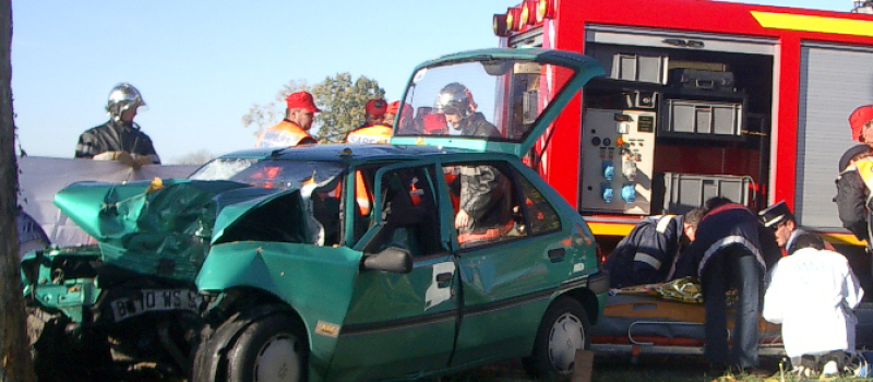 MIRANDE Route les jeunes face aux victimes