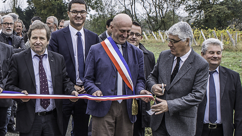 Caupenne-d'Armagnac, 1er village Très haut débit du Gers