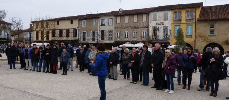MARCIAC L'émotion des marciacais