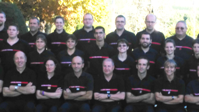 MIRANDE Avec les sapeurs pompiers