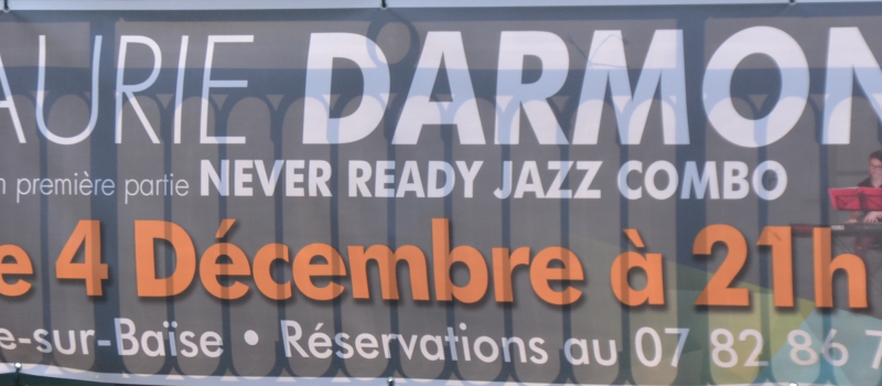 VALENCE SUR BAÏSE Laurie Darmon et le Never Ready Jazz Combo en concert le 4 décembre 