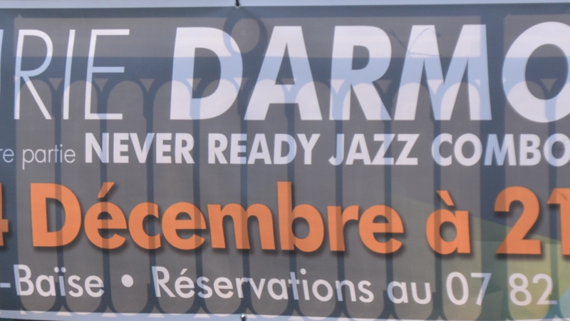 VALENCE SUR BAÏSE Laurie Darmon et le Never Ready Jazz Combo ce soir 4 décembre à la salle des fêtes 