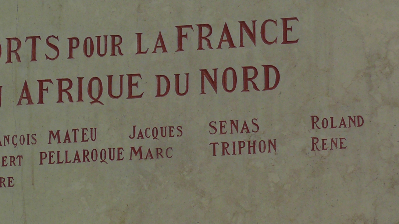 AUCH Hommage aux morts pour la France en Afrique du Nord