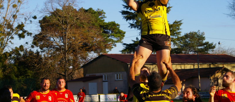 Rugby avec l'U S Plaisance 