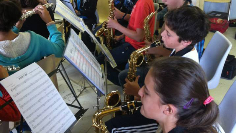 MONTESQUIOU   l'orchestre junior du terroir d'Artagnan 