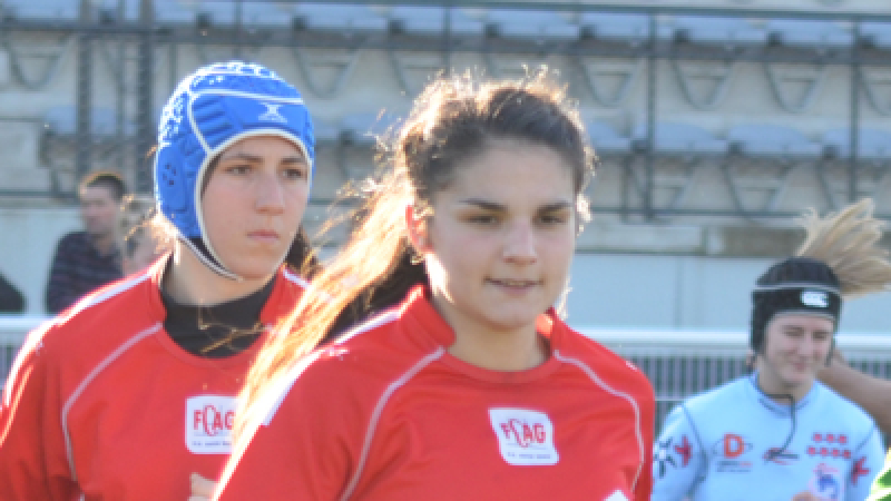 RUGBY  les féminines du FCAG