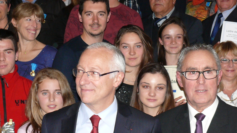 GERS Cérémonie de la remise des médailles de la Jeunesse et Sports et de l'engagement associatif 