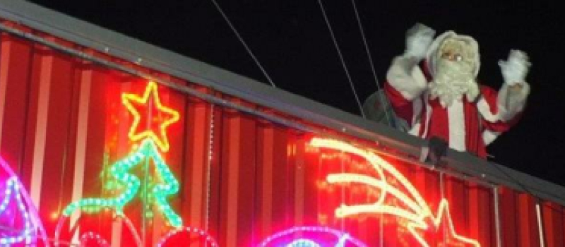 VALENCE SUR BAÏSE Le Père Noël a rendu visite aux enfants des pompiers