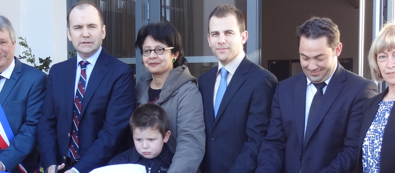 Inauguré lors de la cérémonie des v