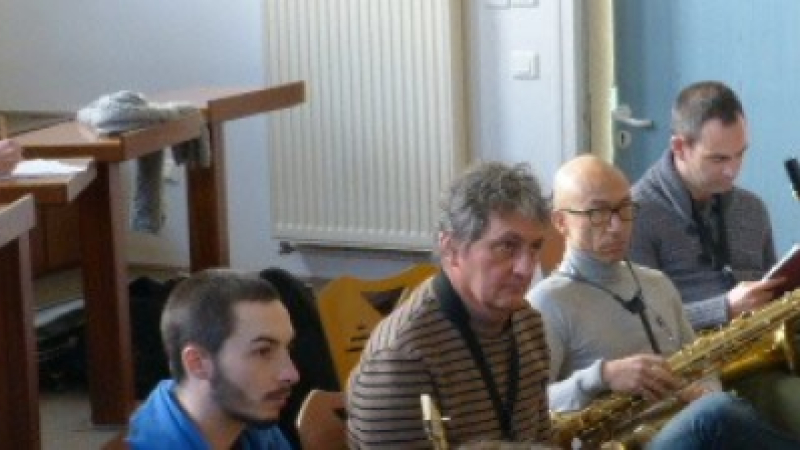Master-class à l'auditorium du collège