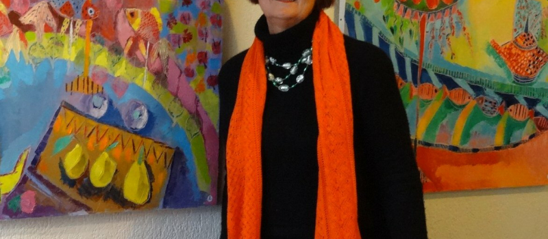 Marthe Huigens expose sa "Promenade dans les Jardins paradisiaques" chez Charlotte 