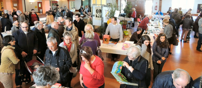 Belle animation autour du Livre avec des auteurs et des bouquinistes de tout le Grand Sud