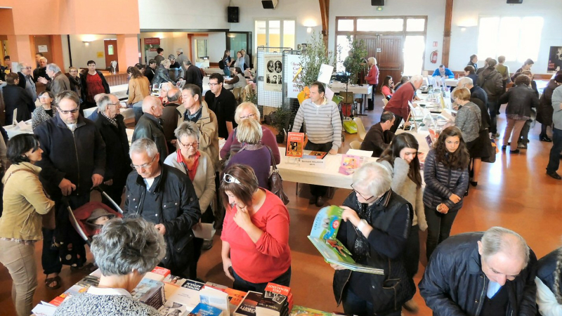 Belle animation autour du Livre avec des auteurs et des bouquinistes de tout le Grand Sud