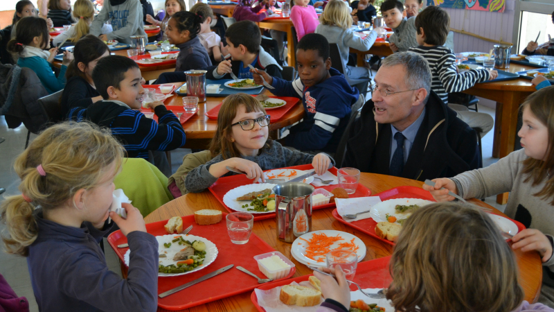 DU NOUVEAU ET DU BON DANS LES CANTINES SCOLAIRES  D'AUCH