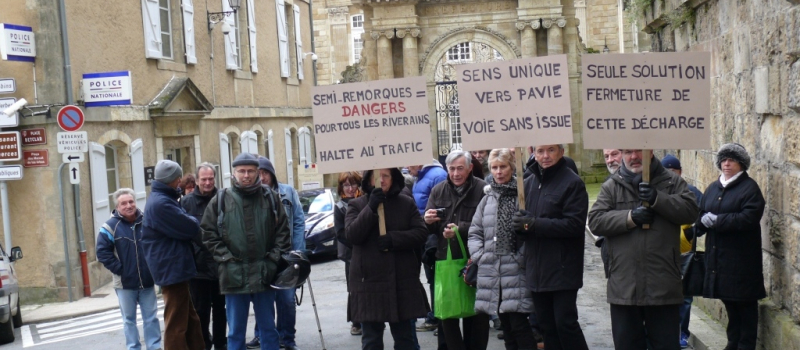 Décharge de Pavie : Ça coince pour Pavie et Pessan