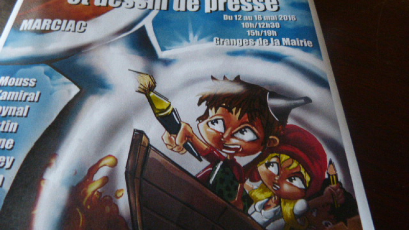 14e salon de la caricature et du dessin de presse 