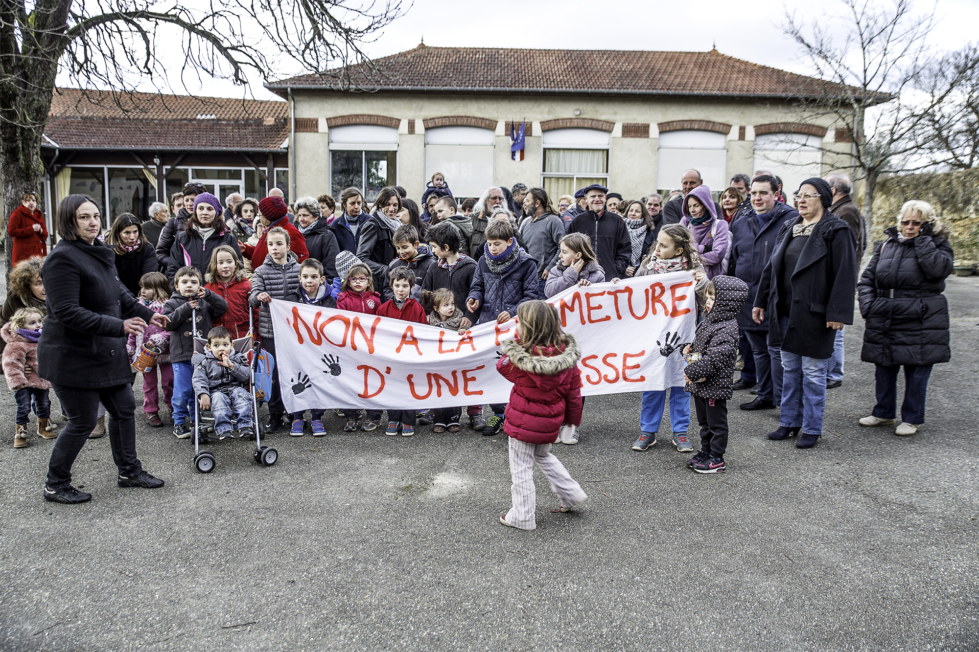 Parents et élus mobilisés