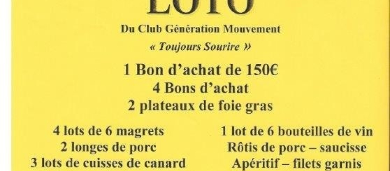 MAUVEZIN - LOTO