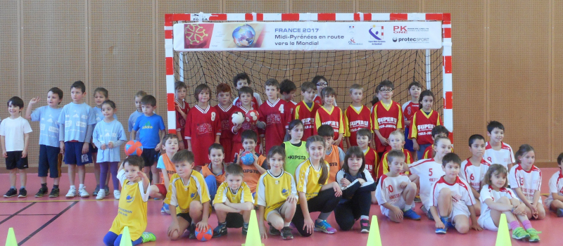 AUCH /  UNE JOURNÉE DE HANDBALL