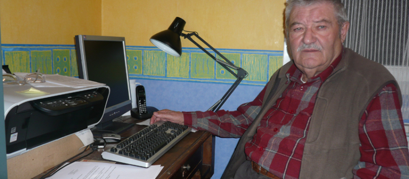 Georges Pérès parle et écrit le patoues gascoun