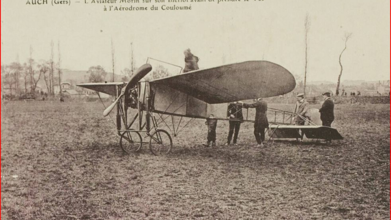 Conférence réussie sur l'histoire de l'aviation auscitaine 