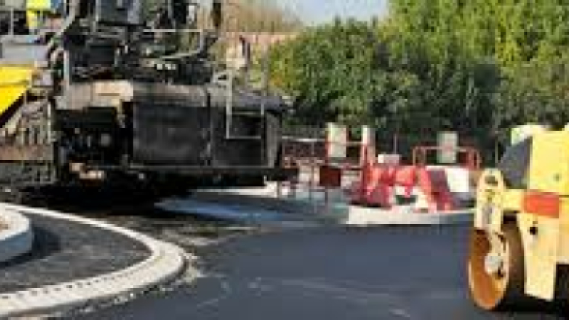TRAVAUX SUR LA RN 124 DANS LA TRAVERSE DE VIC-FEZENSAC