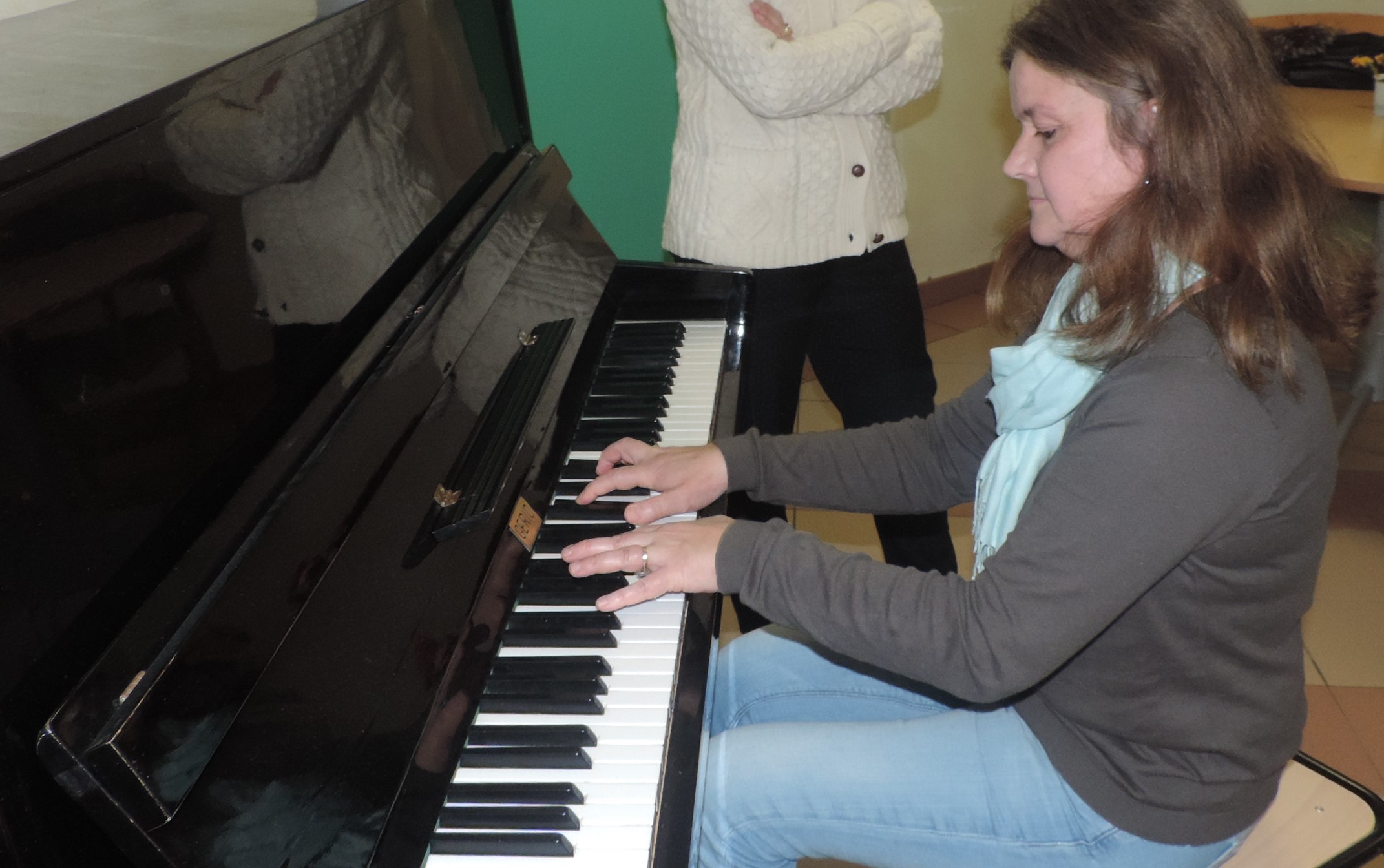Isabelle Vaugiraud au piano