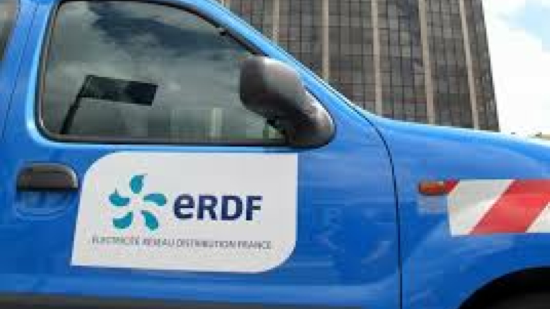 ERDF, travaux sous tension à Solomiac 