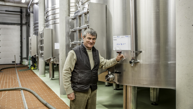 AIGNAN – Tout ce que vous avez toujours voulu savoir sur la vinification du Saint Mont rouge