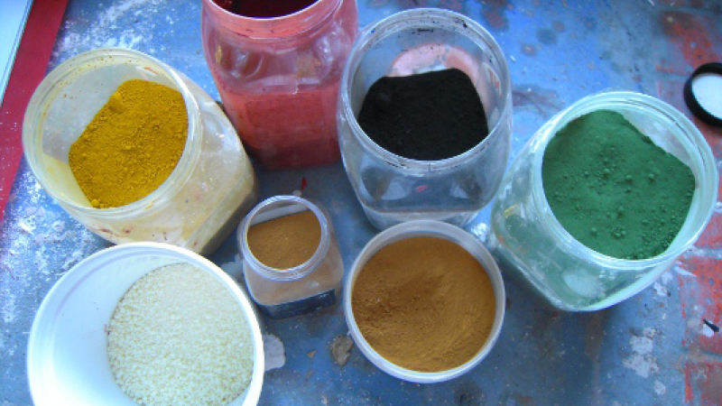 Atelier peintures naturelles