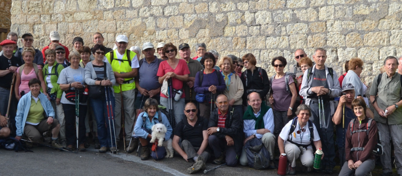 Les randonneurs des Castelnaux de Bazian