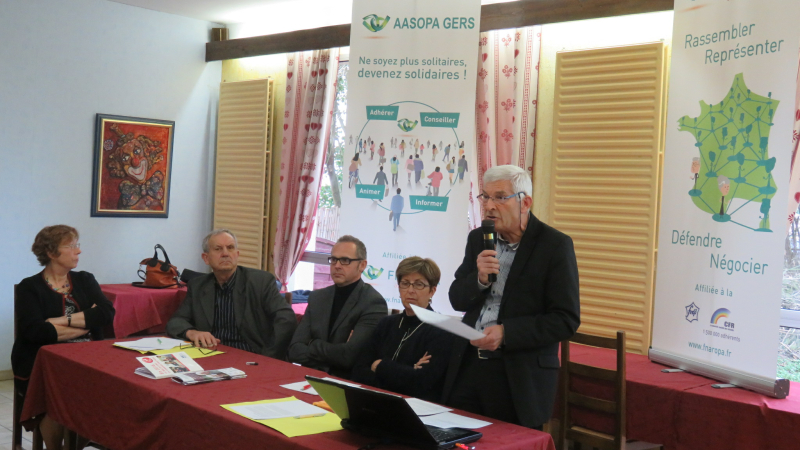 L’AASOPA en Assemblée Générale