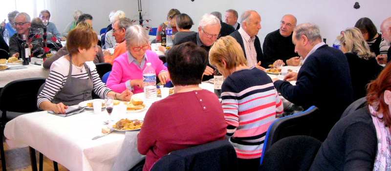 Cassoulet party au club de bridge