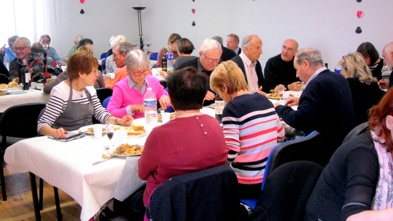 Cassoulet party au club de bridge