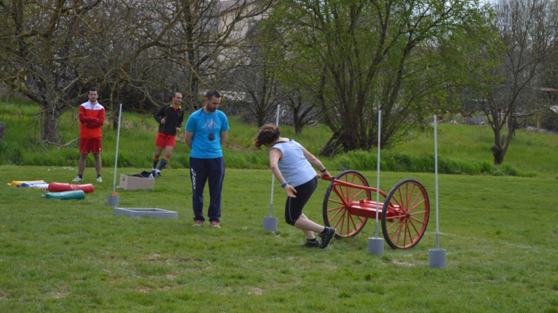 Parcours sportif une compétition importante chez les sapeurs pompiers