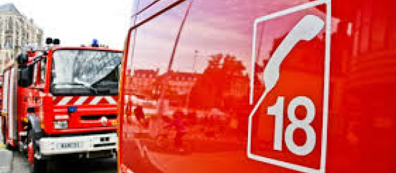 Feu de camion contenant 6 tonnes d'explosifs