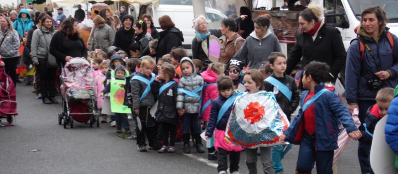 Le carnaval des écoles jeudi matin 