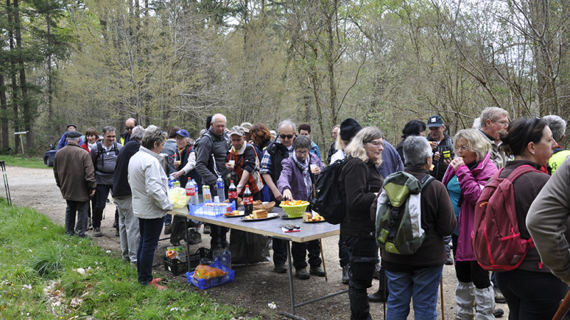 Les randonneurs se donnent le mot