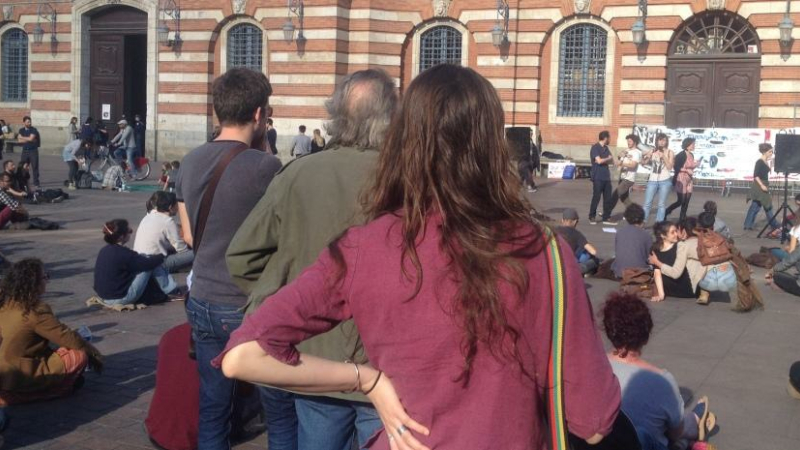 " Nuit debout", un moment partagé entre un de nos correspondant et un manifestant