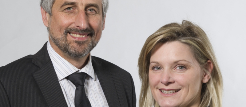 Valérie Manissol et Xavier Ballenghien fêtent leur premier anniversaire de leur élection au Conseil Départemental 