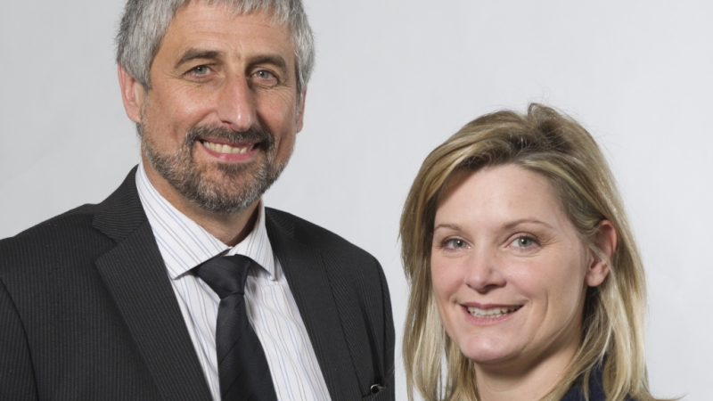 Valérie Manissol et Xavier Ballenghien fêtent leur premier anniversaire de leur élection au Conseil Départemental 