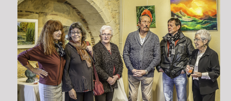 Des peintures très variées à Aignan