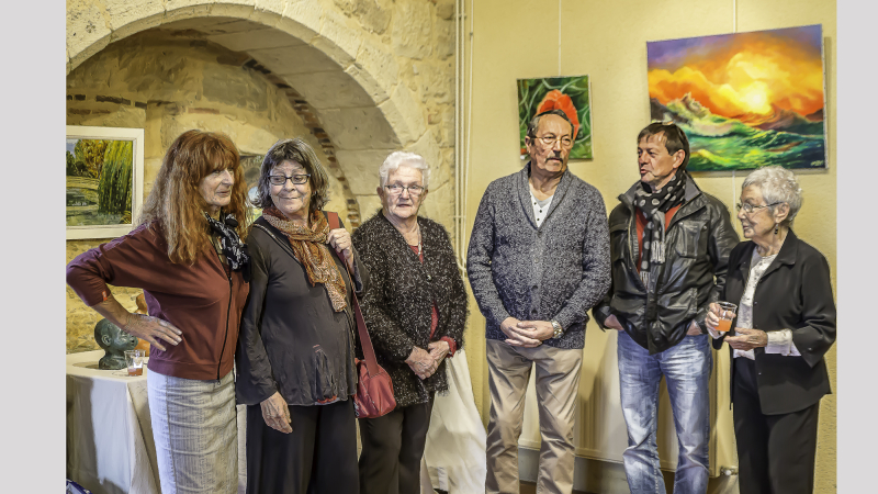 Des peintures très variées à Aignan